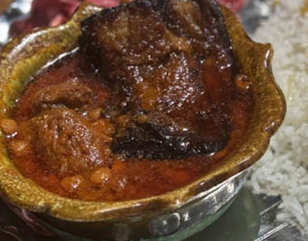 قیمه بادمجان